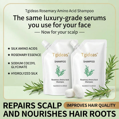 Rosemary Amino Acid Shampoo — Revitalize Hair Follicles, Say Goodbye to Hair Loss, Promote New Hair Growth, and Reclaim Fuller Hair and Confidence